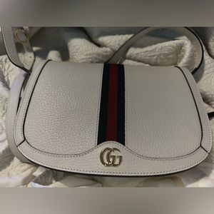 Gucci Ophidia Cream shoulder bag